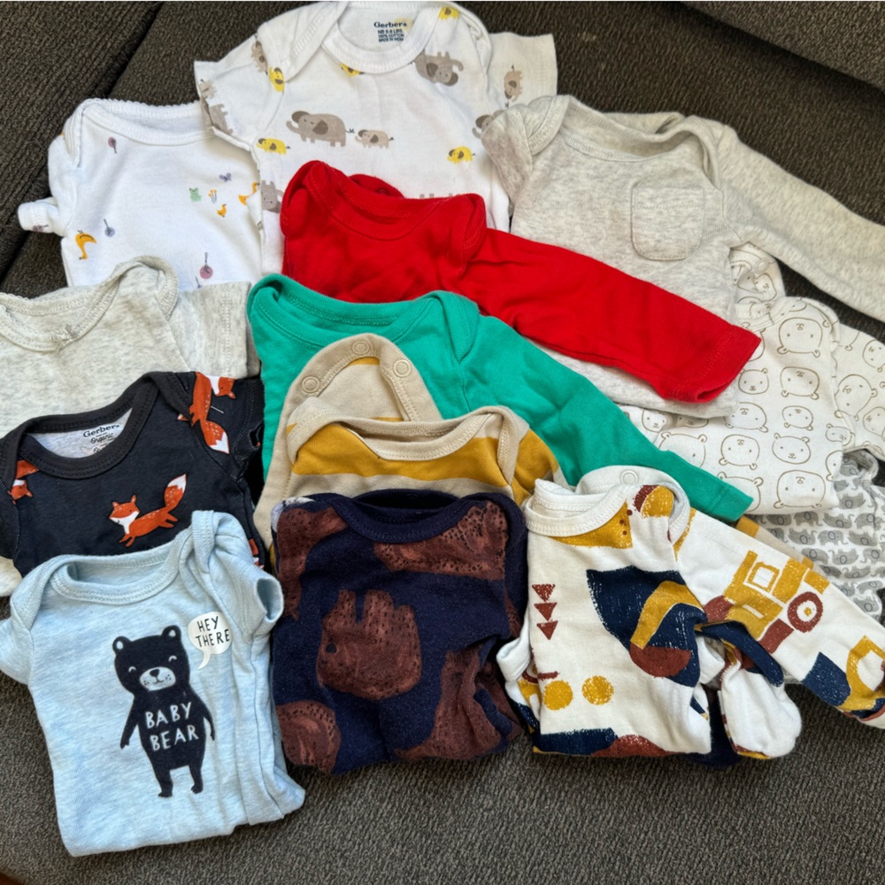 Brand new premature baby boy clothing